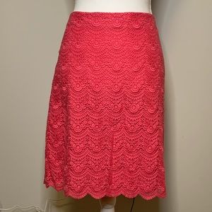 Talbots Coral Skirt